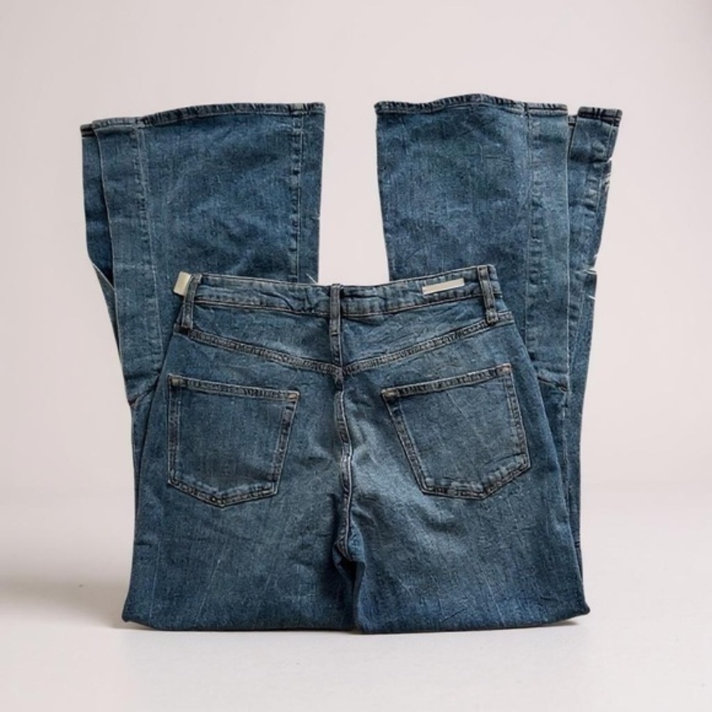 Pilcro High Rise Slim Boot Cut Jeans